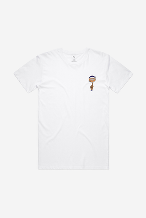 Phoenix Suns Spinning Ball T-Shirt - White