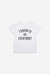 T-Shirt Enfant Toronto -vs- Everybody - Blanc