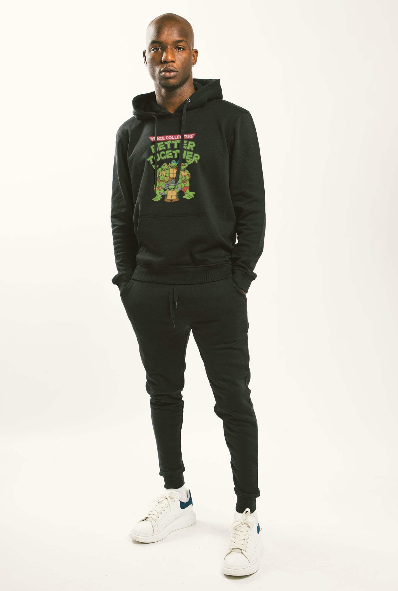 P/C x TMNT Better Together Hoodie - Black