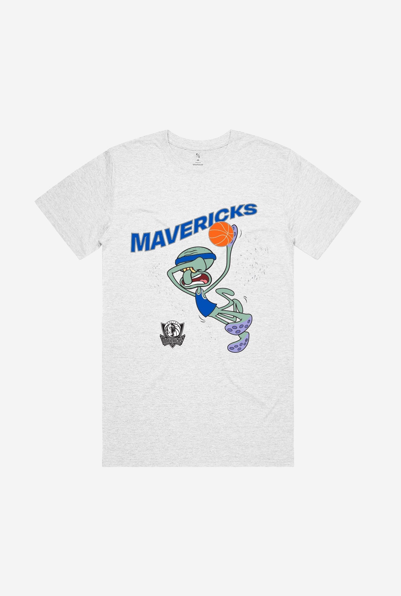 Dallas Mavericks Squidward T-Shirt - Ash
