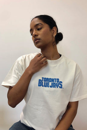 T-shirt poids lourd Toronto Blue Jays - Naturel