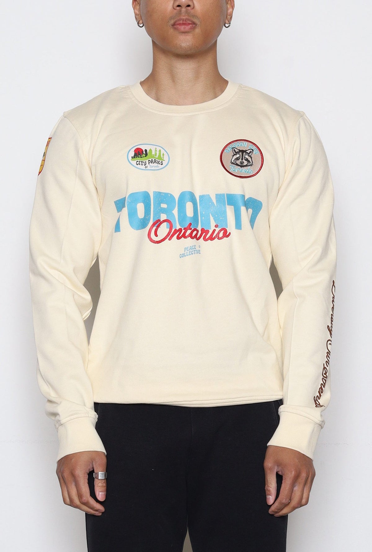 Toronto Patch Crewneck - Ivory