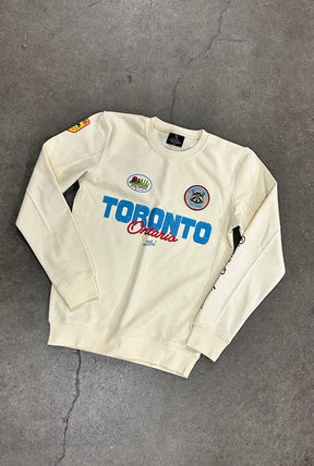 Toronto Patch Crewneck - Ivory