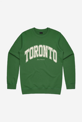 Chandail à col ras du cou Toronto Vintage - Kelly Green