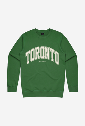 Chandail à col ras du cou Toronto Vintage - Kelly Green