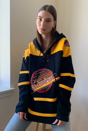 Vancouver Canucks Retro Lacer Hoodie