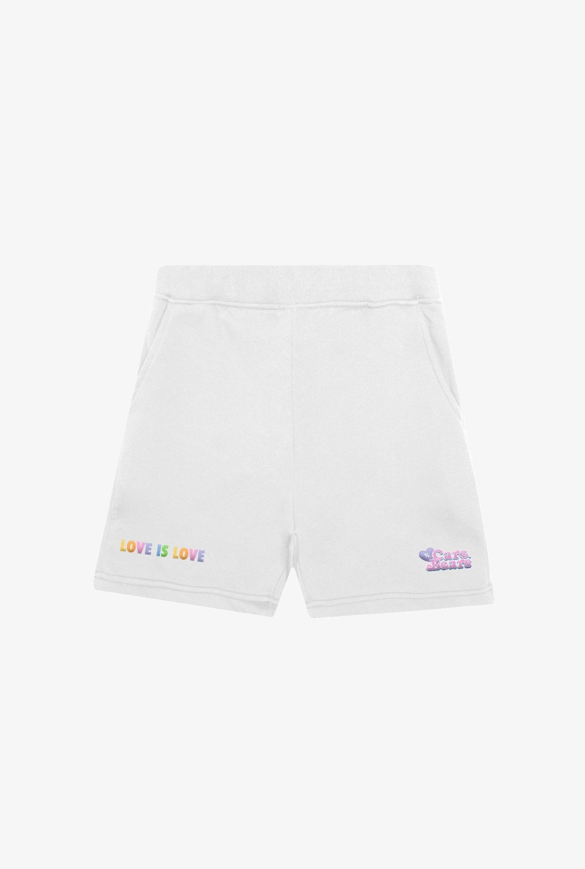 P/C x Care Bears Love is Love Shorts - White