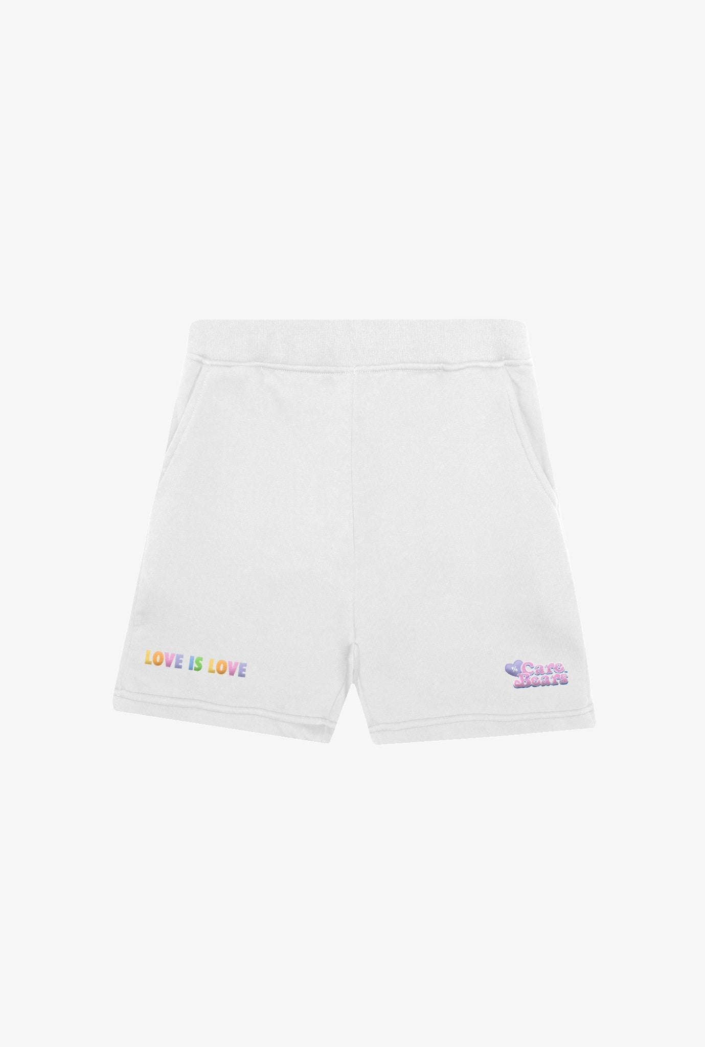 P/C x Care Bears Love is Love Shorts - White