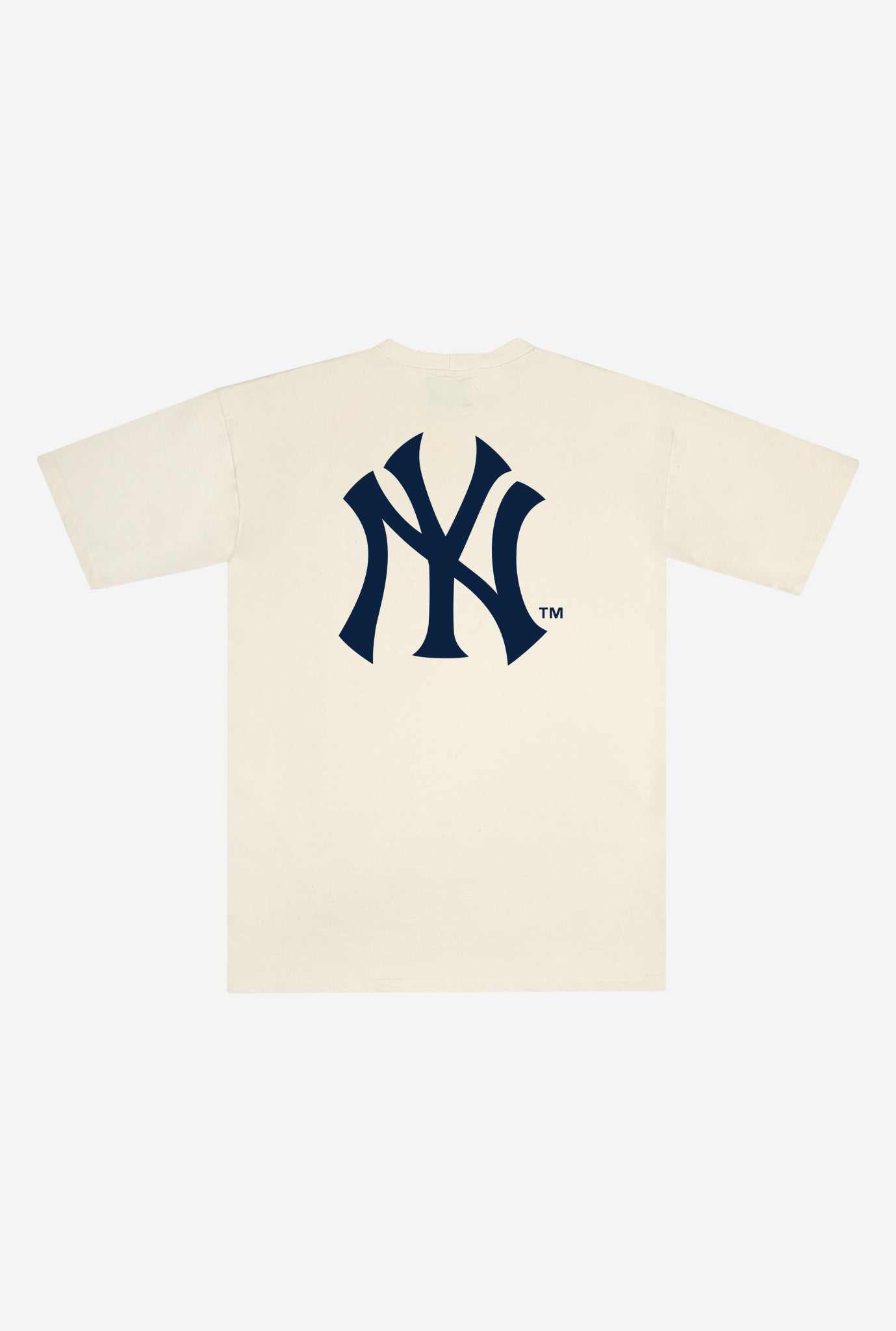 New York Yankees Heavyweight T Shirt - Natural