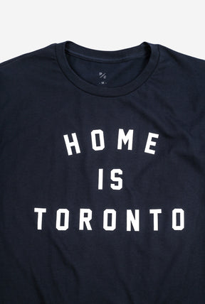 T-shirt universitaire Home is Toronto - Marine