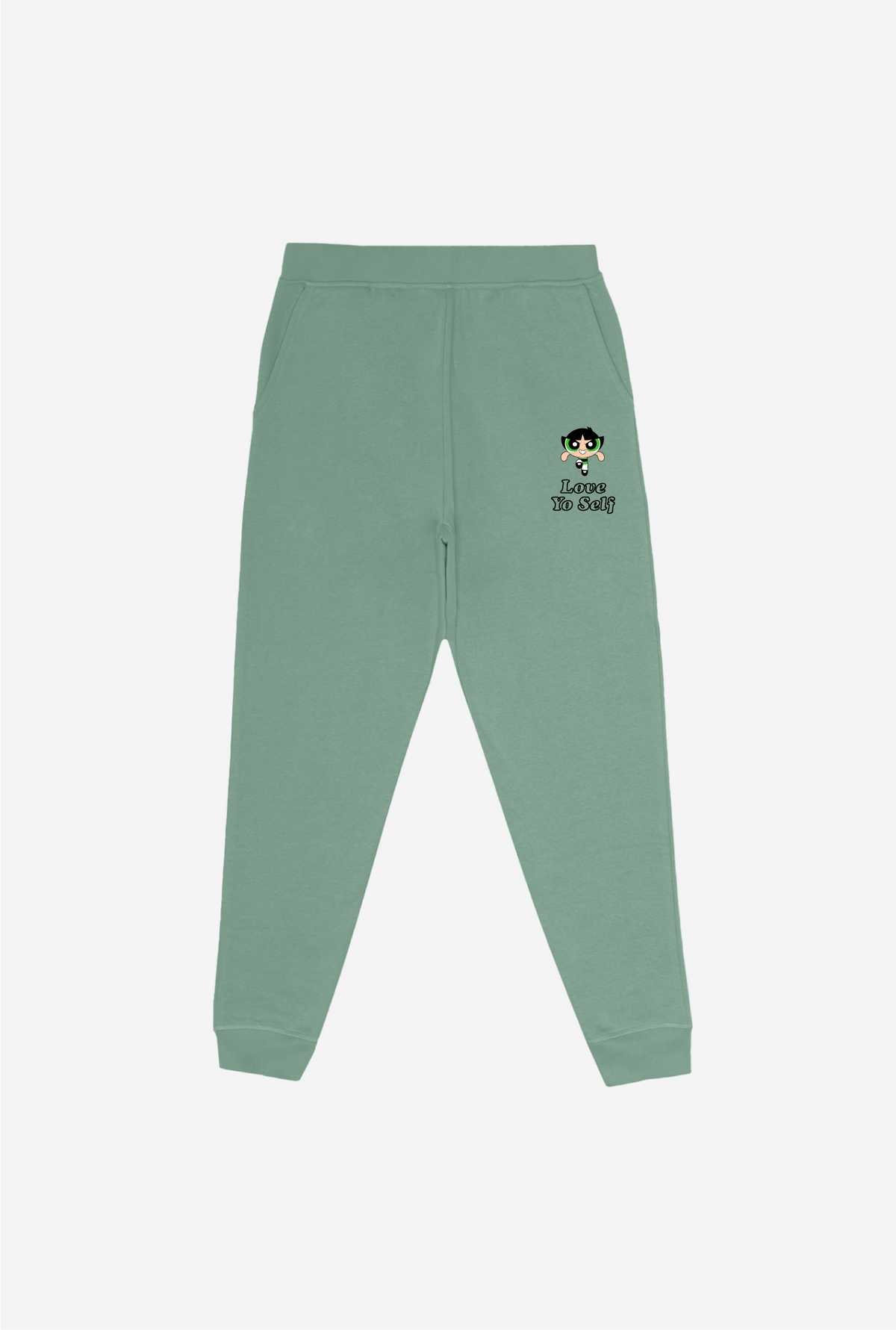 Buttercup Love Yo Self Jogger - Sage