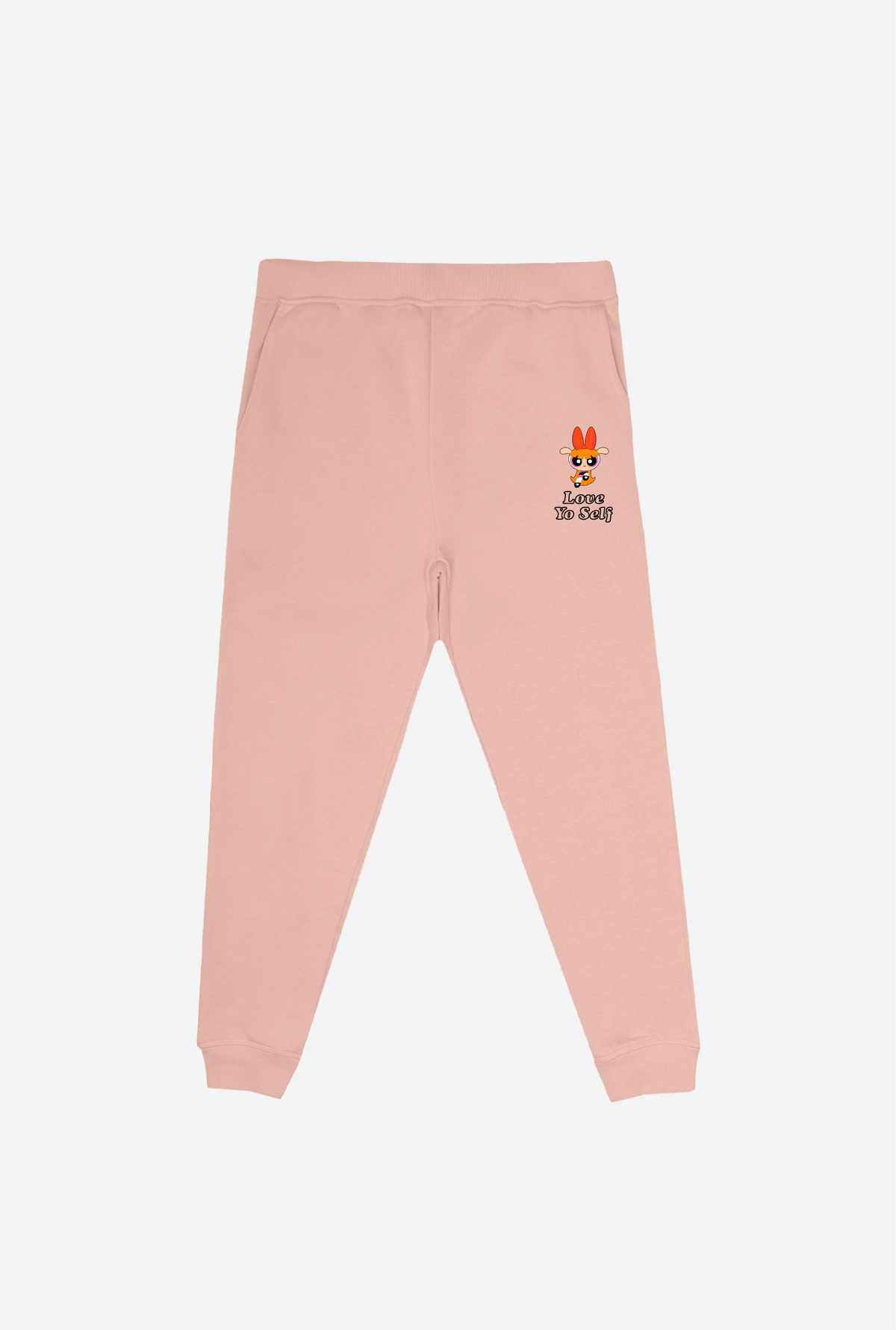 Blossom Love Yo Self Jogger - Dusty Rose