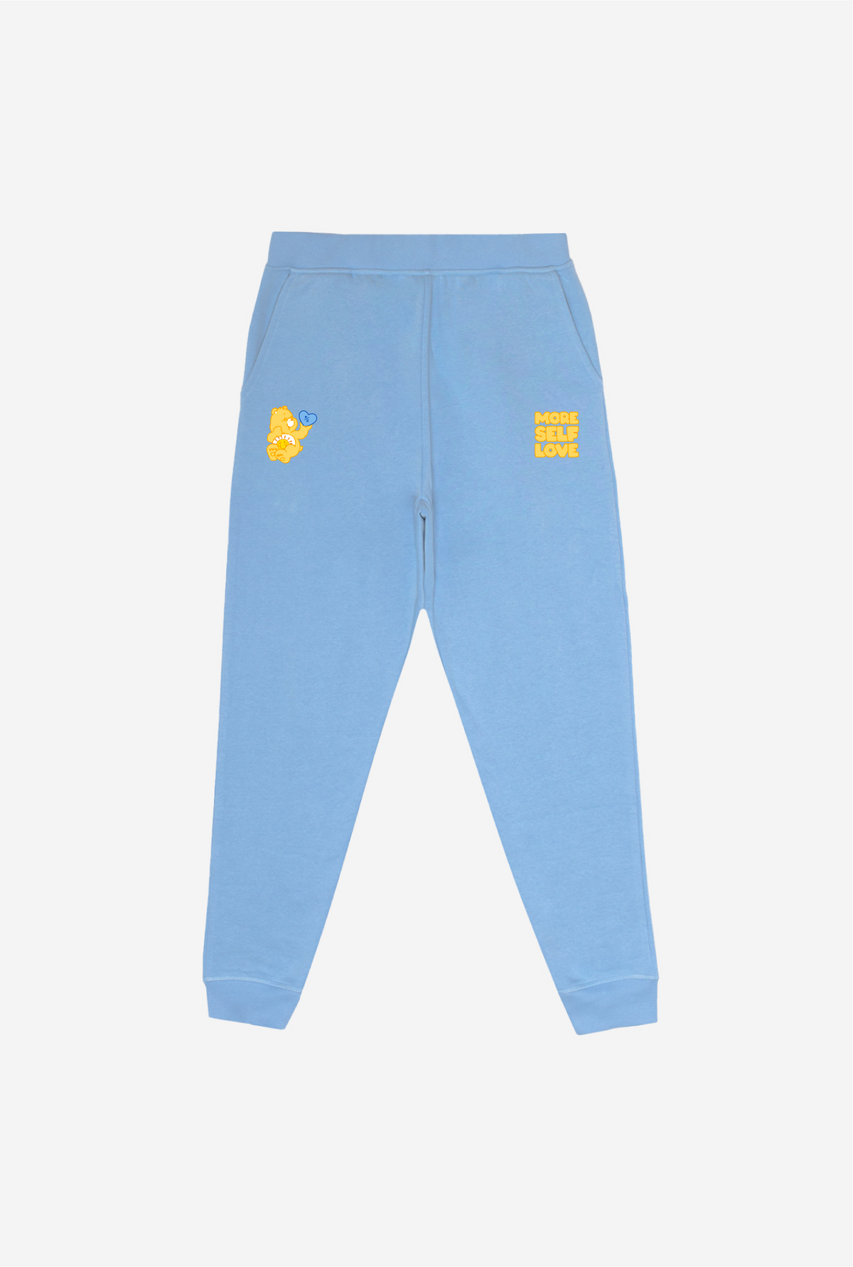 Funshine Bear More Self Love Jogger - Vista Blue
