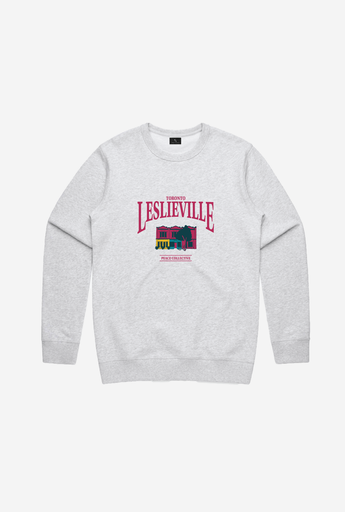 Leslieville Vintage Crewneck - Ash