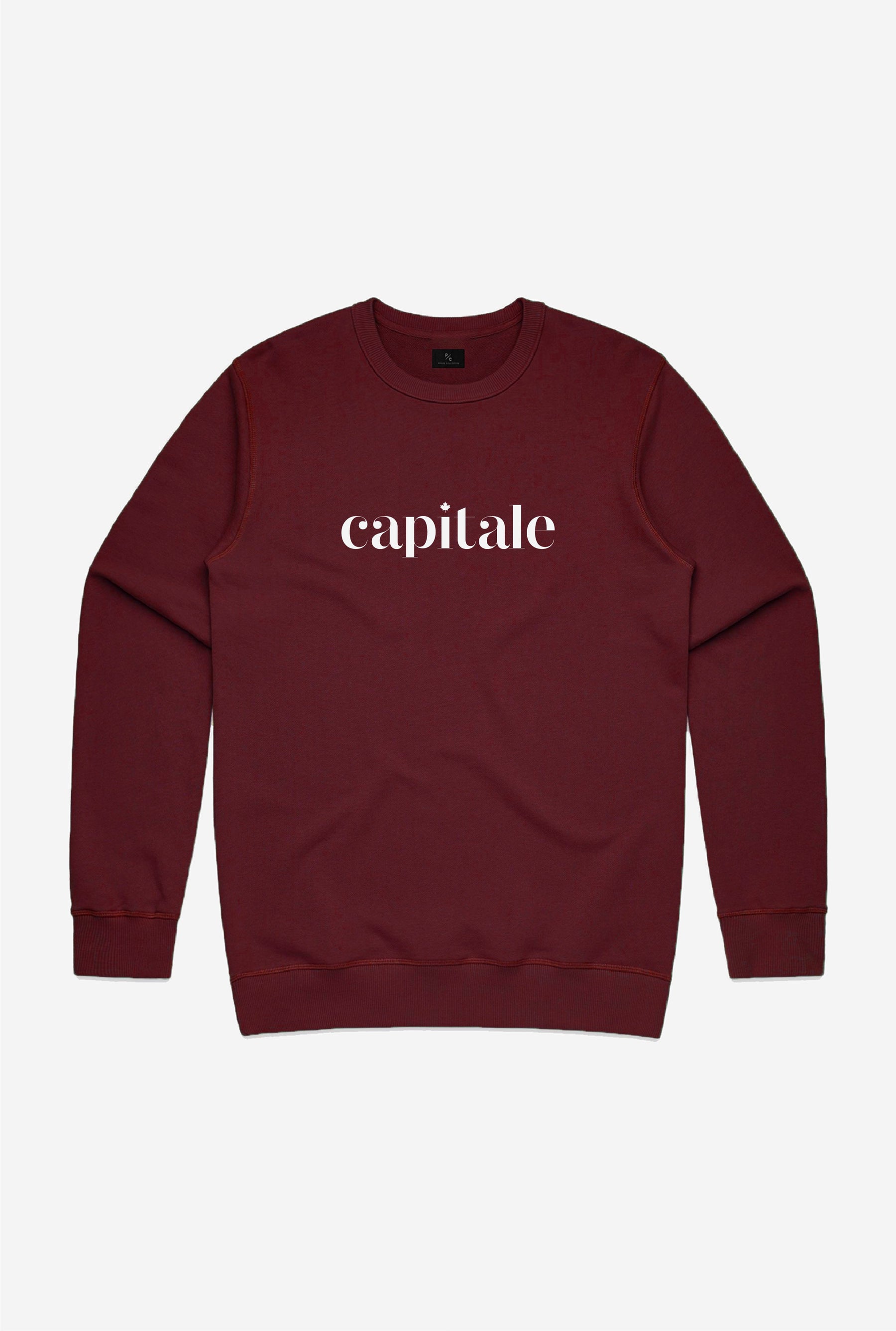 Capitale Crewneck - Maroon
