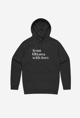 From Ottawa with Love Hoodie - Black