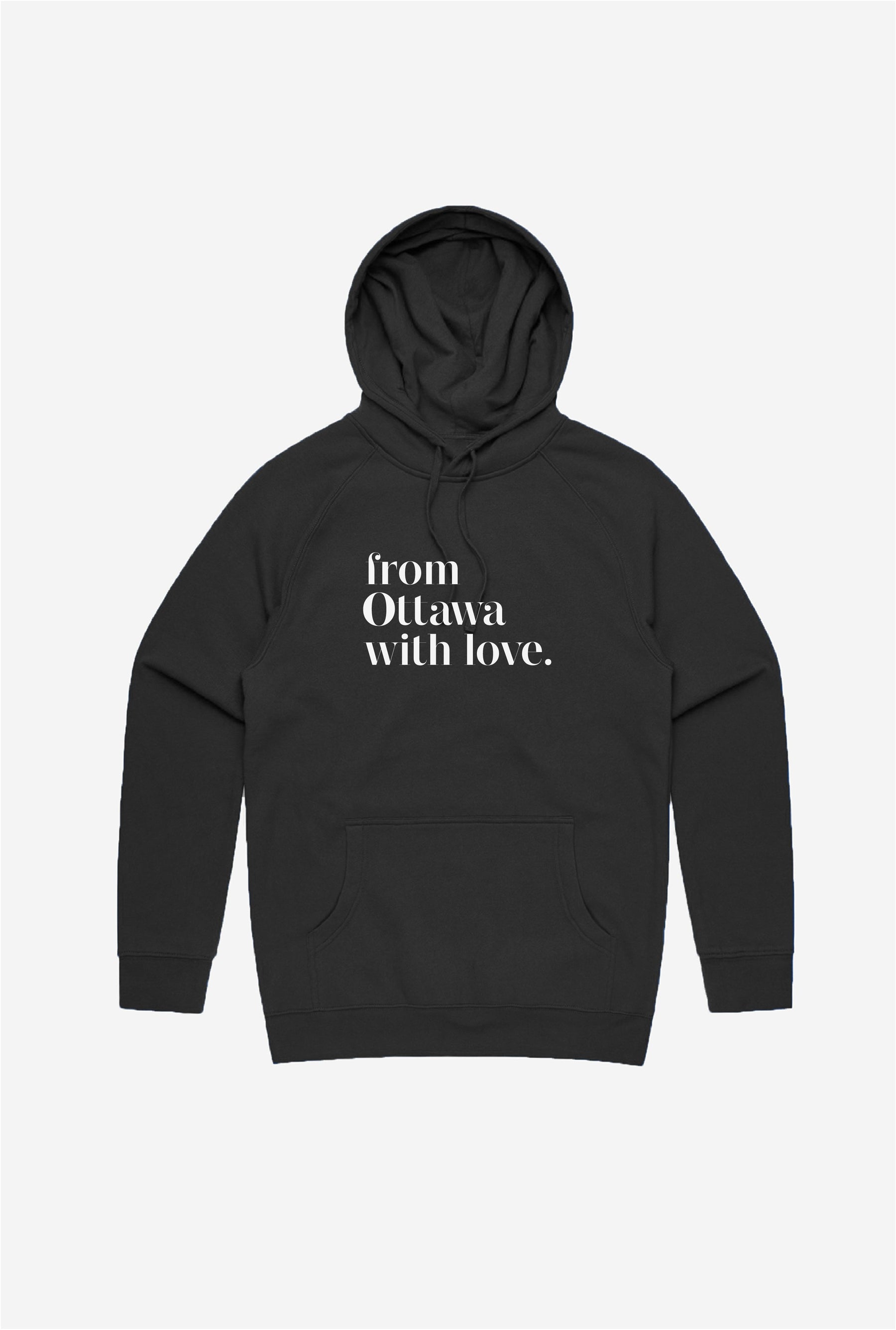 From Ottawa with Love Hoodie - Black