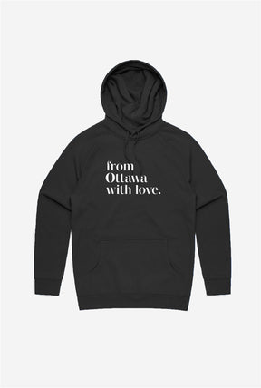 From Ottawa with Love Hoodie - Black